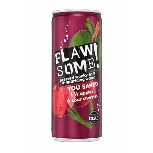 T4112921 - Flawsome! Apple & Sour Cherry Lightly Sparkling Juice - 24 x 250ml CAN.jpg