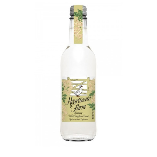 T4402025 - Heartsease Elderflower Presse, Glass 12 x 330ml