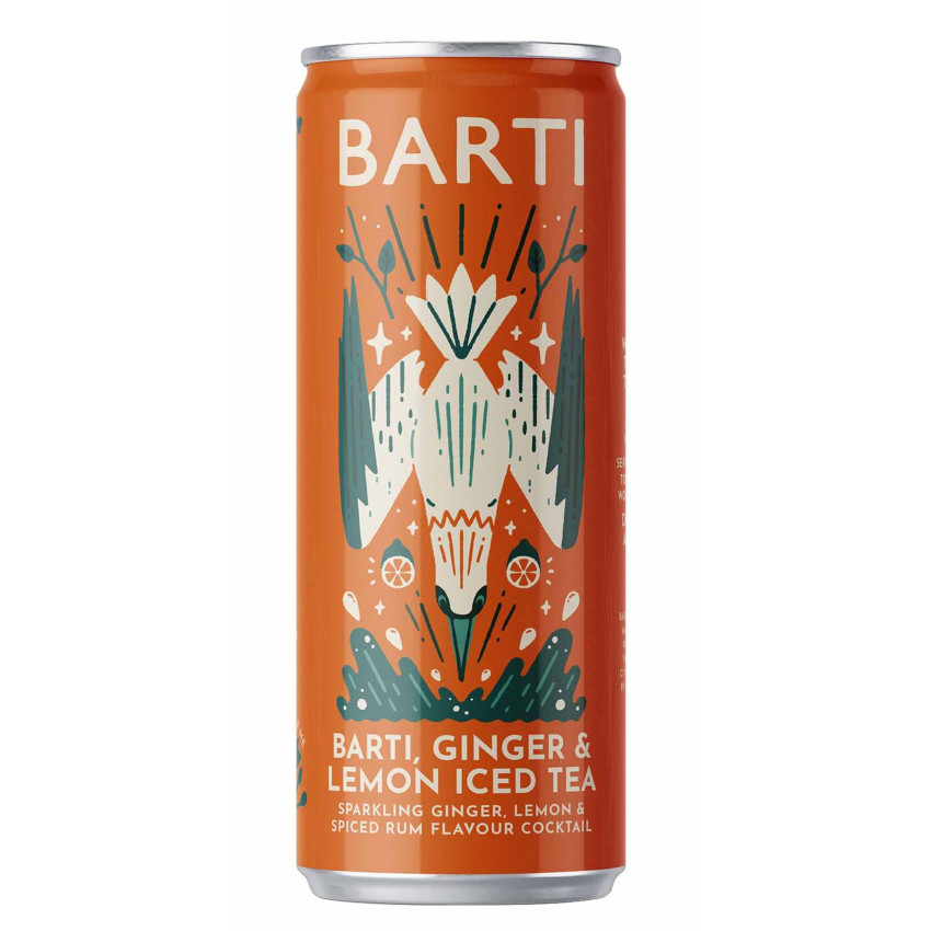 Blas ar Fwyd Website - Barti Rum, Barti, Ginger & Lemon Iced Tea, 5.0% ...