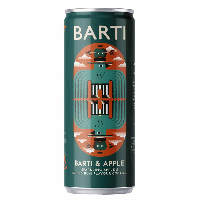 Blas ar Fwyd Website - Barti Rum, Barti & Apple, 5.0%, 250ml can