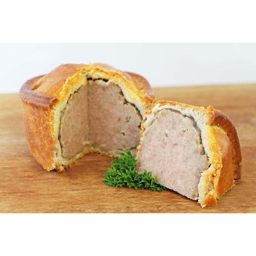 Blas ar Fwyd Website - Edwards o Gonwy, Pork Pie, Medium (Case of 6)