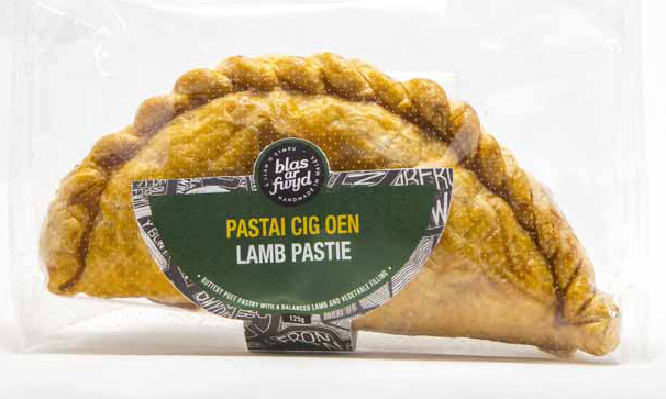Blas ar Fwyd Welsh PGI Lamb Pastie