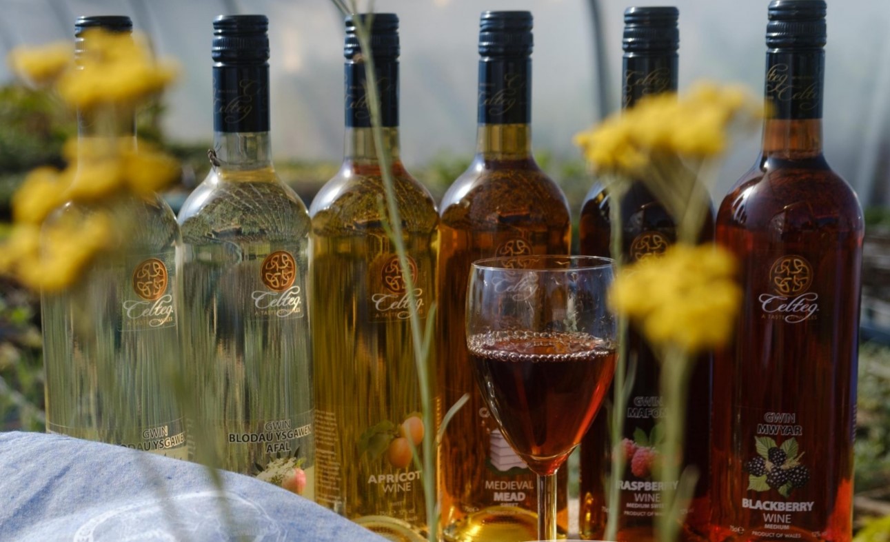 Celtic Country Wines range outside