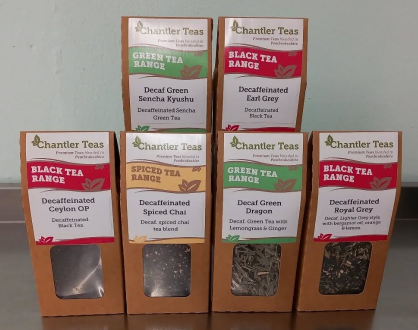 Chantler Teas decaf range
