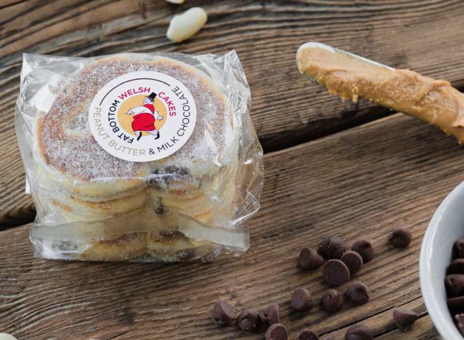 Fat Bottom Welshcakes on wooden table