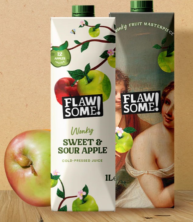 Flawsome apple juice lifestyle