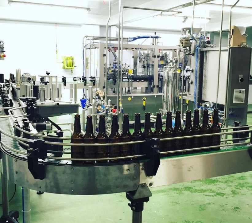 Gower Brewery bottling