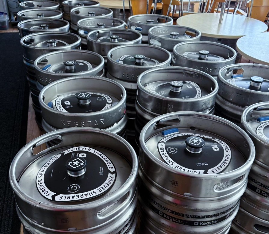 Hafod Brewing kegs