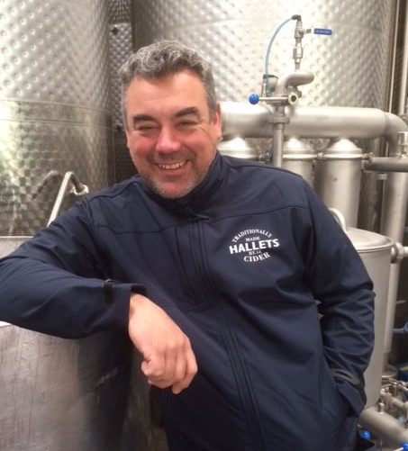 Hallets founder in brewery