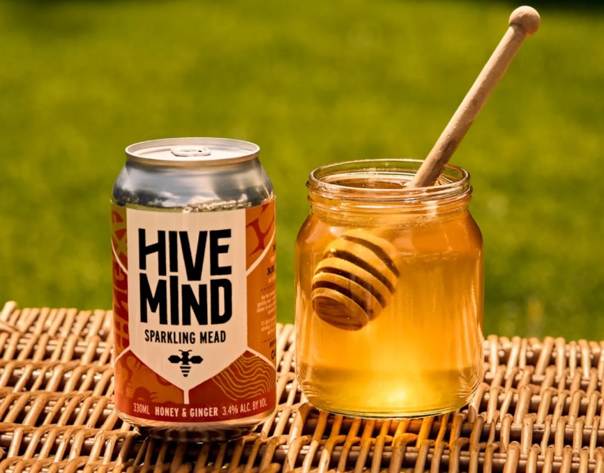 Hive Mind Honey and Ginger and honeypot