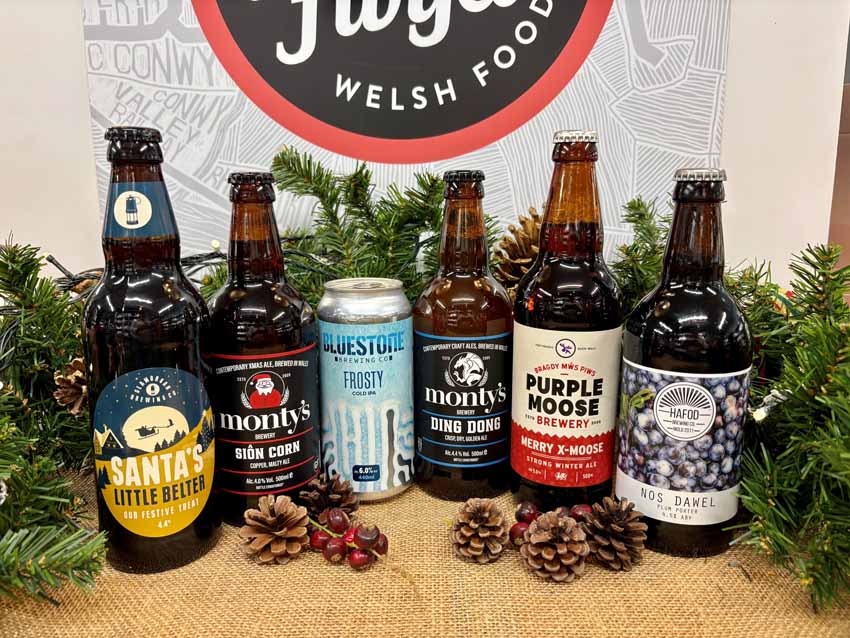 Welsh Christmas Ales Hamper