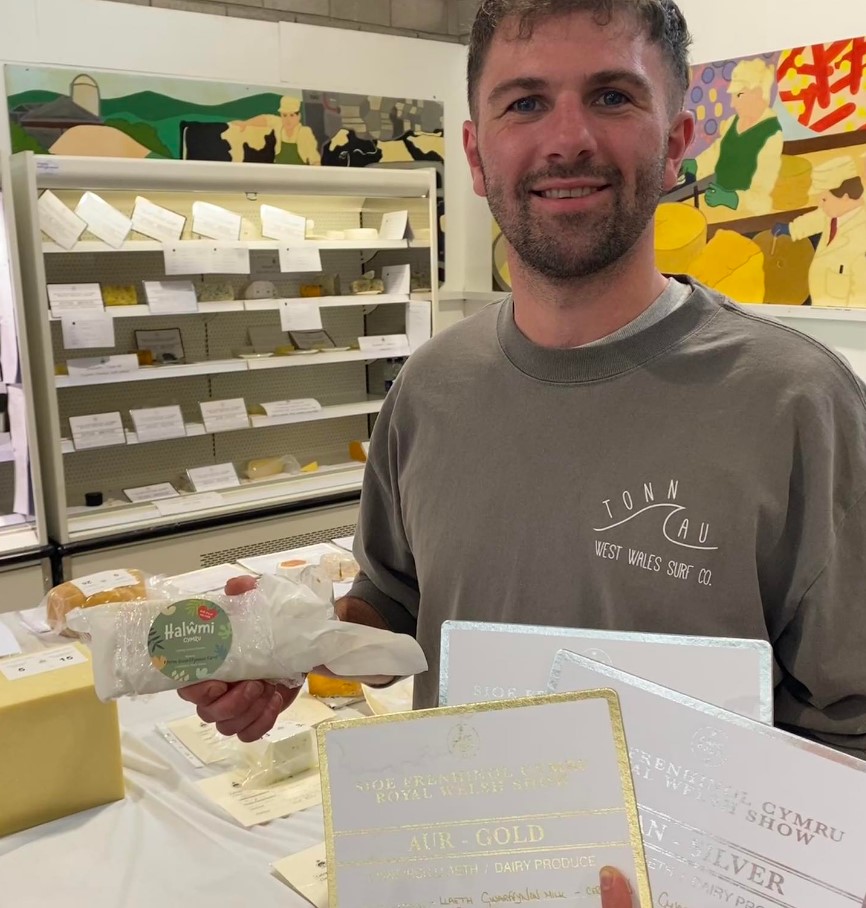 Llaethdy Gwarffynnon with awards