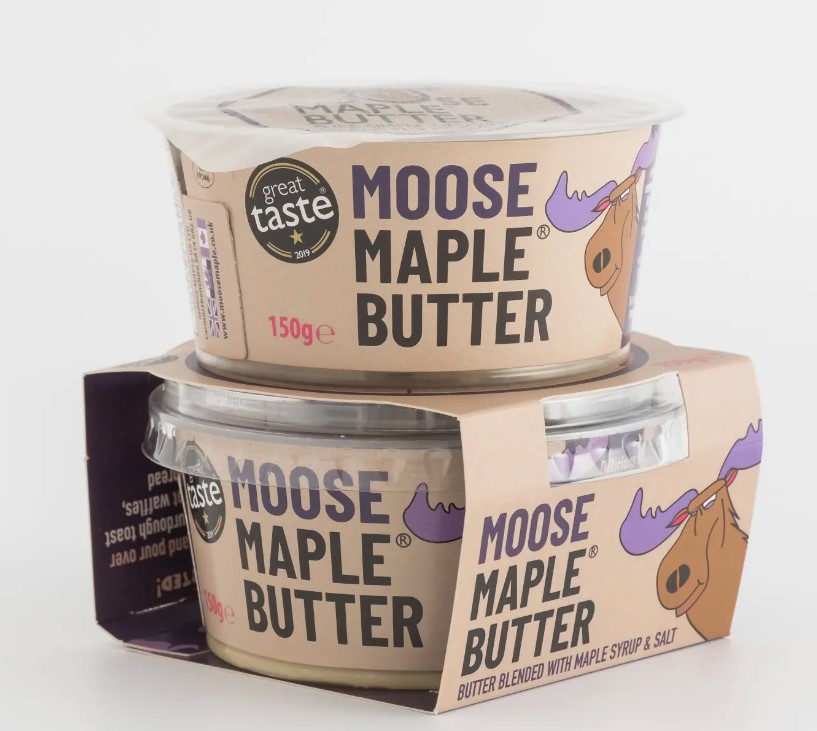 Moose Maple butter packs