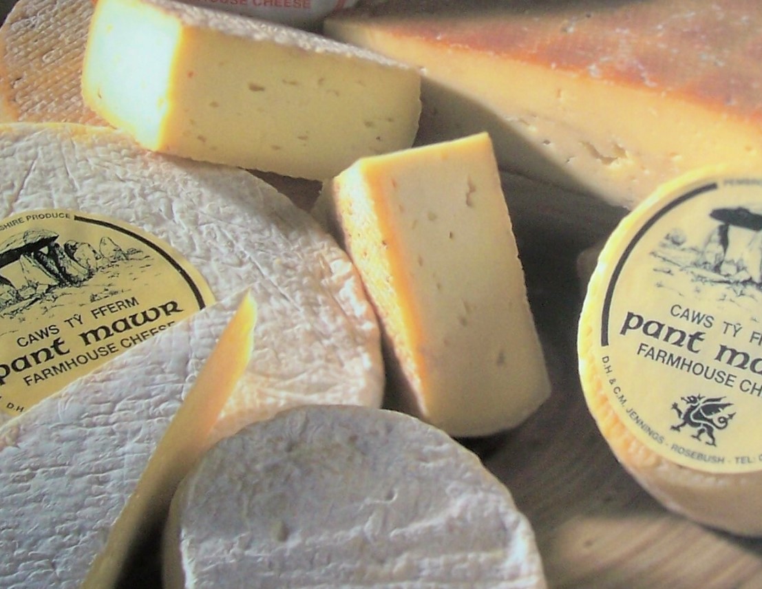 Pant Mawr cheese range