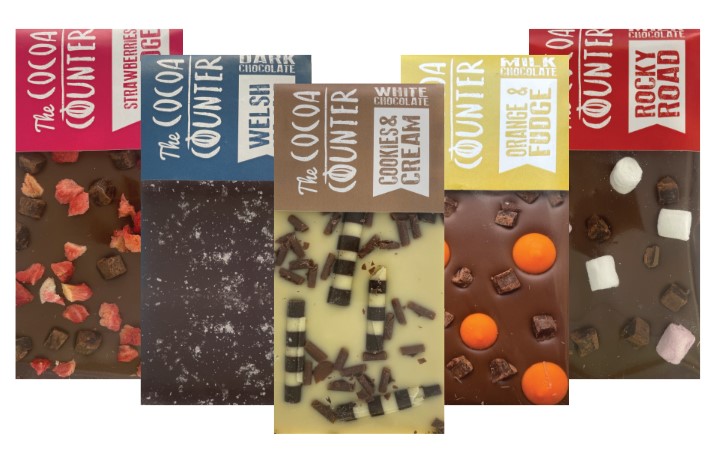 Pendragon Drinks chocolate bar range
