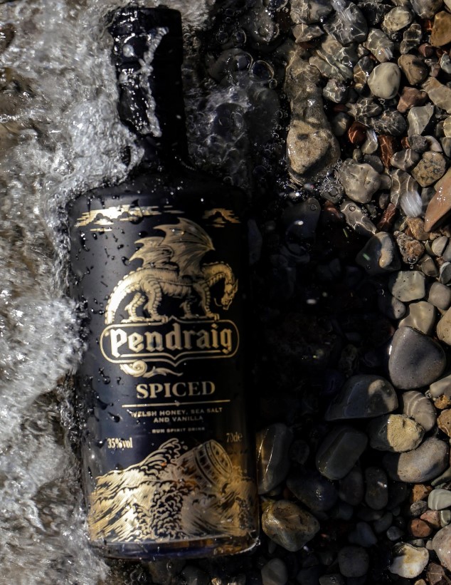 Pendraig on beach