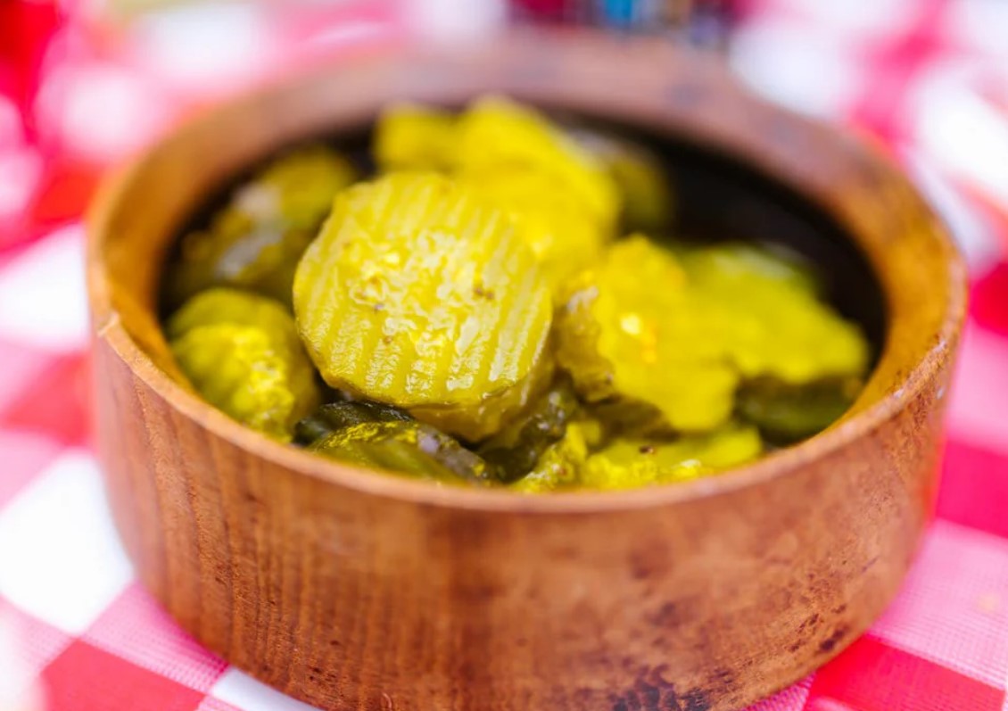 Picklebits gherkin close up