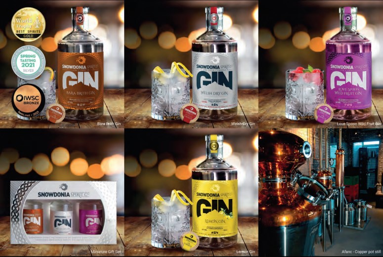 Snowdonia Gin range