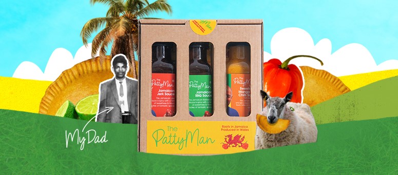 The Patty Man collage image