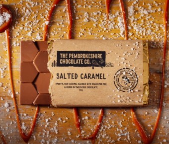 The Pembrokeshire Chocolate Co Salted Caramel