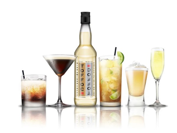Toffoc with cocktails