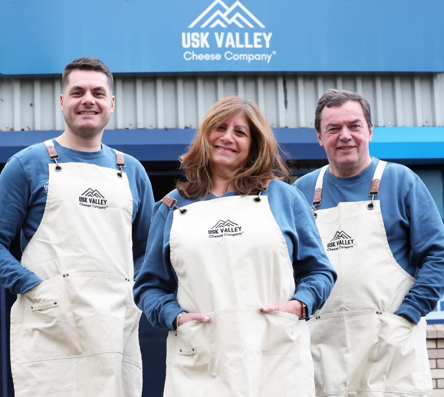 Usk Valley Cheese Co founders