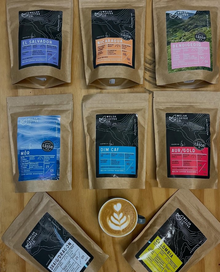 Welsh Coffee Co range