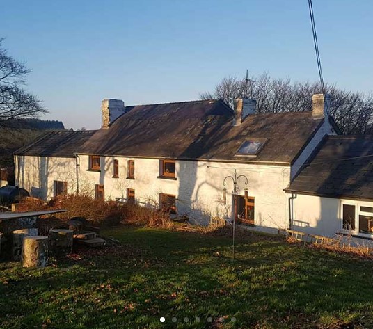 Welsh Homestead Smokery farmhouse